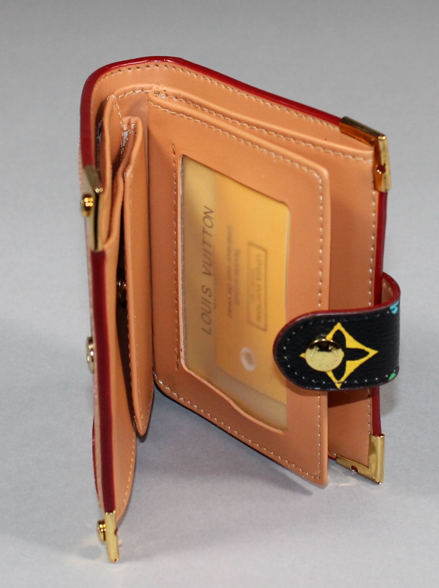 1 kleiner Geldbeutel mit original Schachtel "Louis Vuitton, Multicolor" - Bild 2 aus 2