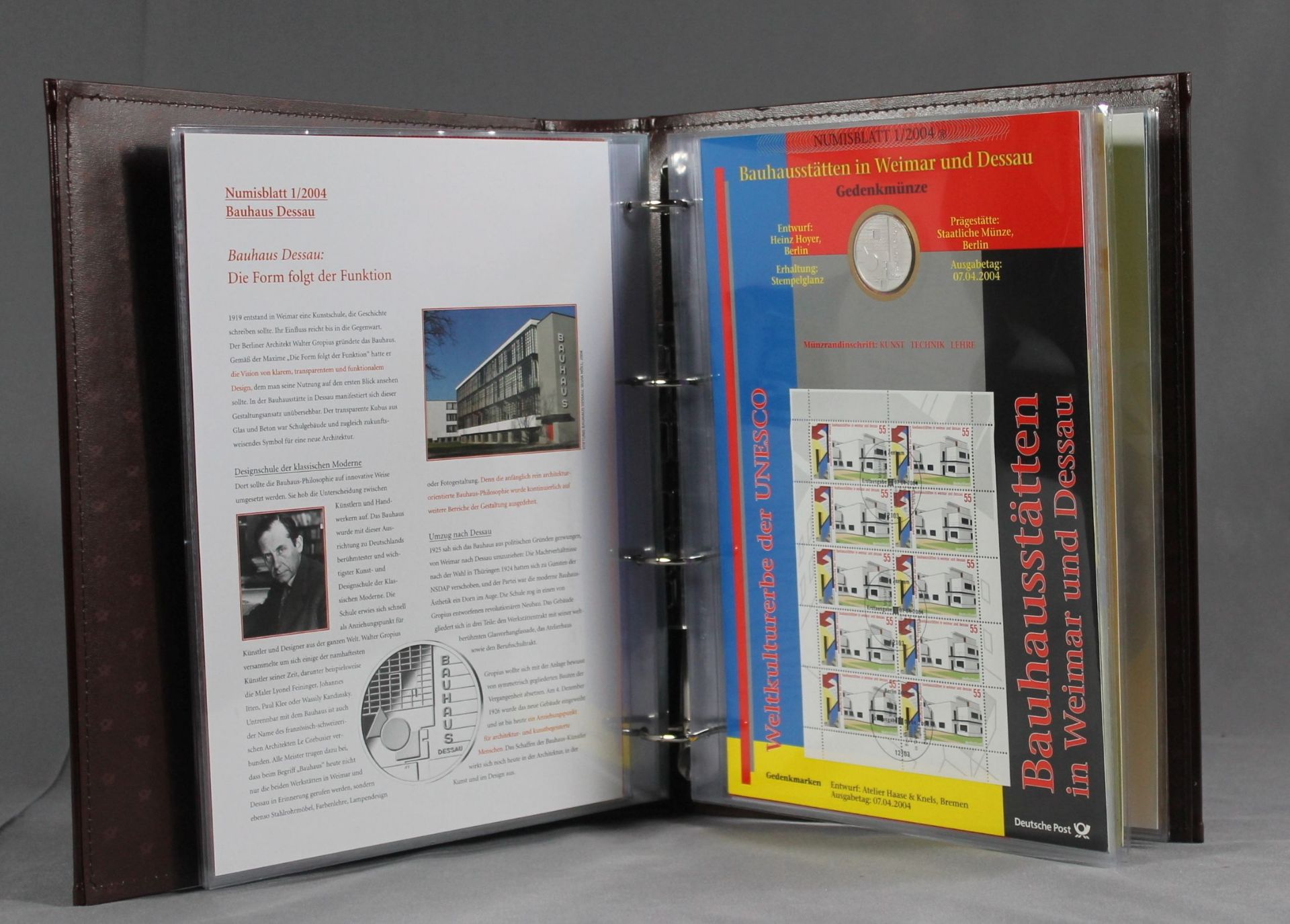 2 Alben in Schubern mit Numisblättern von 2004/2005 und von 2010-2011, 120 Euro , im DPO - Image 4 of 4