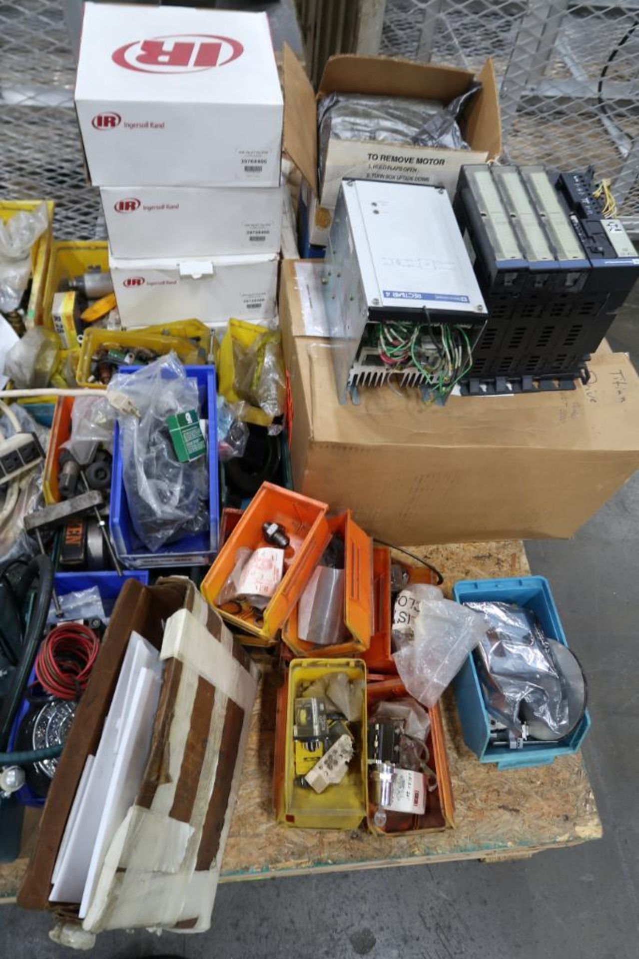 Pallet of Micro Process Controllers, Bearings, Vents, Electric Gages, Motors, Electrical Enclosures, - Image 5 of 6