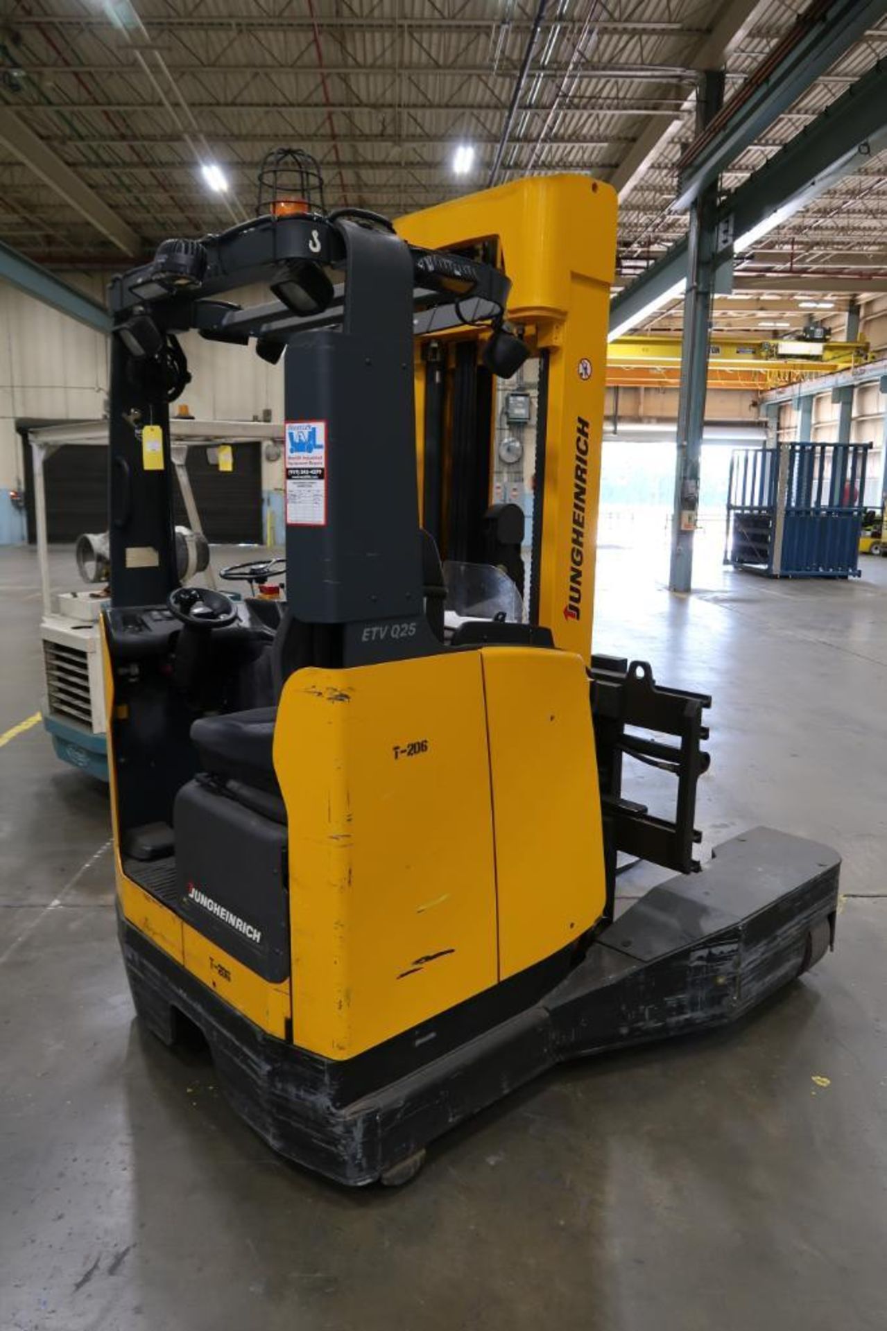 Jungheinrech Side Loader Electric Fork Lift - Image 3 of 16