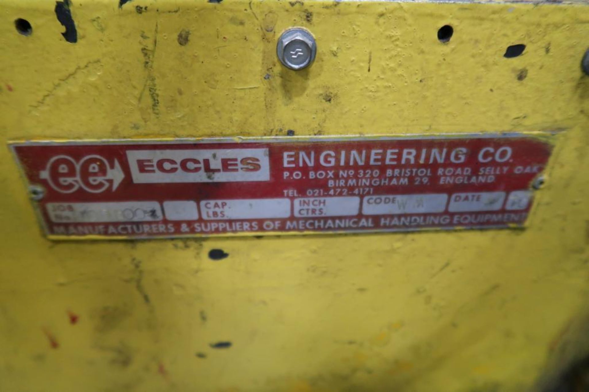 Eccles Maintenance Truck - Image 7 of 9