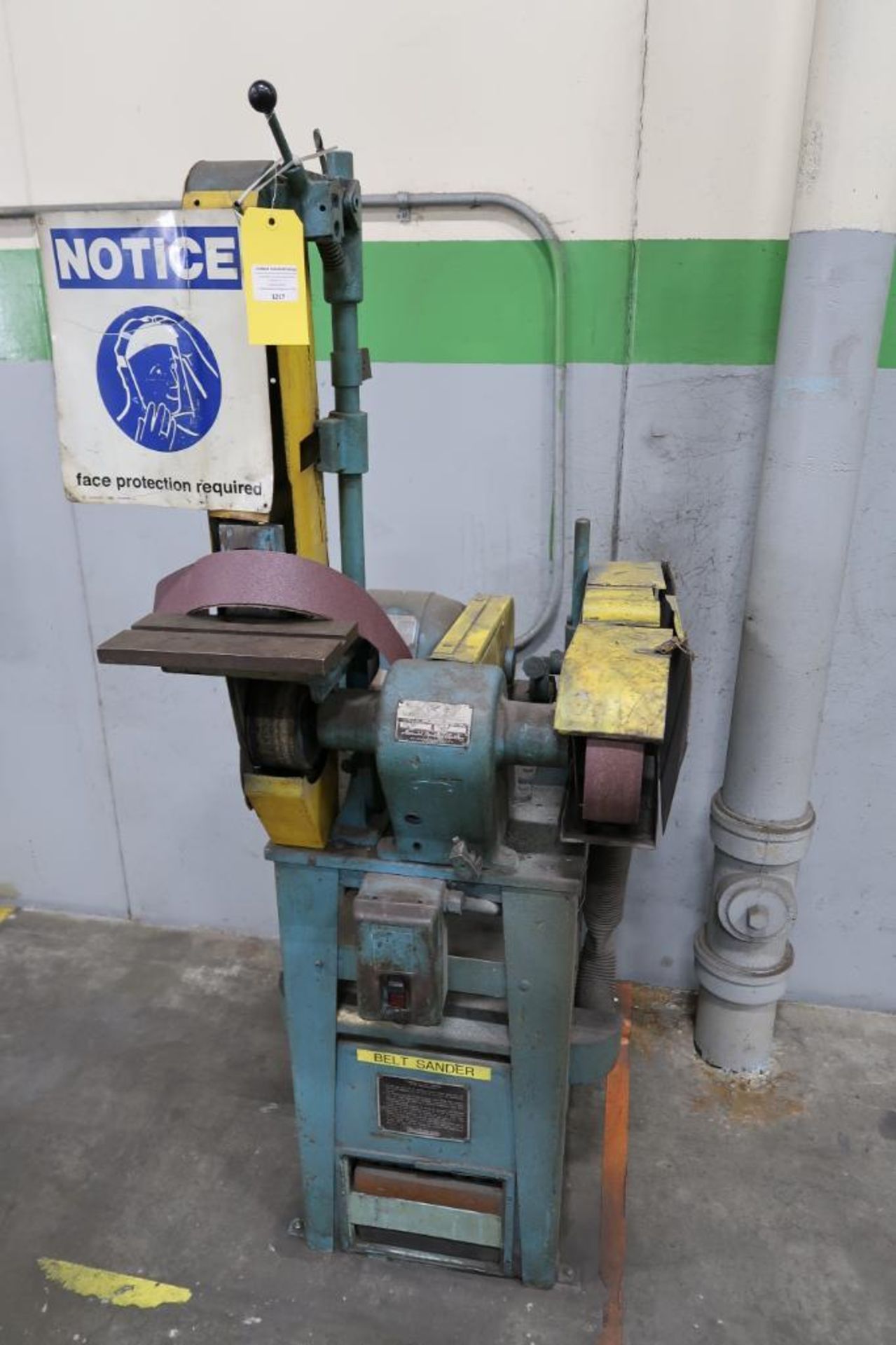 Hammond Model 50DD, Abrasive Belt Grinder Polisher