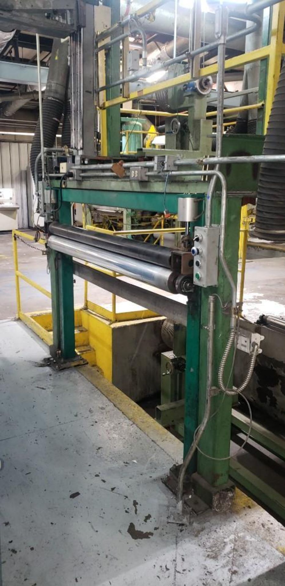 Laminating Line (# 3) Fairview Machine, 24"x70" Hot Oil Heated Two Roll Calendar W/ All Controls - Image 69 of 107