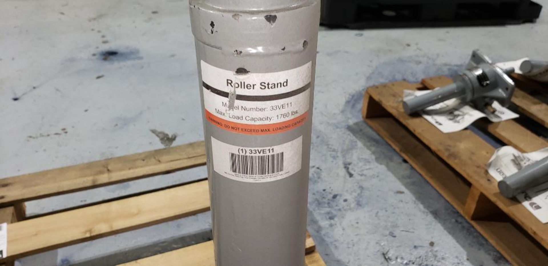 Roller Stands Mdl# 33VE11, Max Load Capacity 1760 Lbs - Image 2 of 4