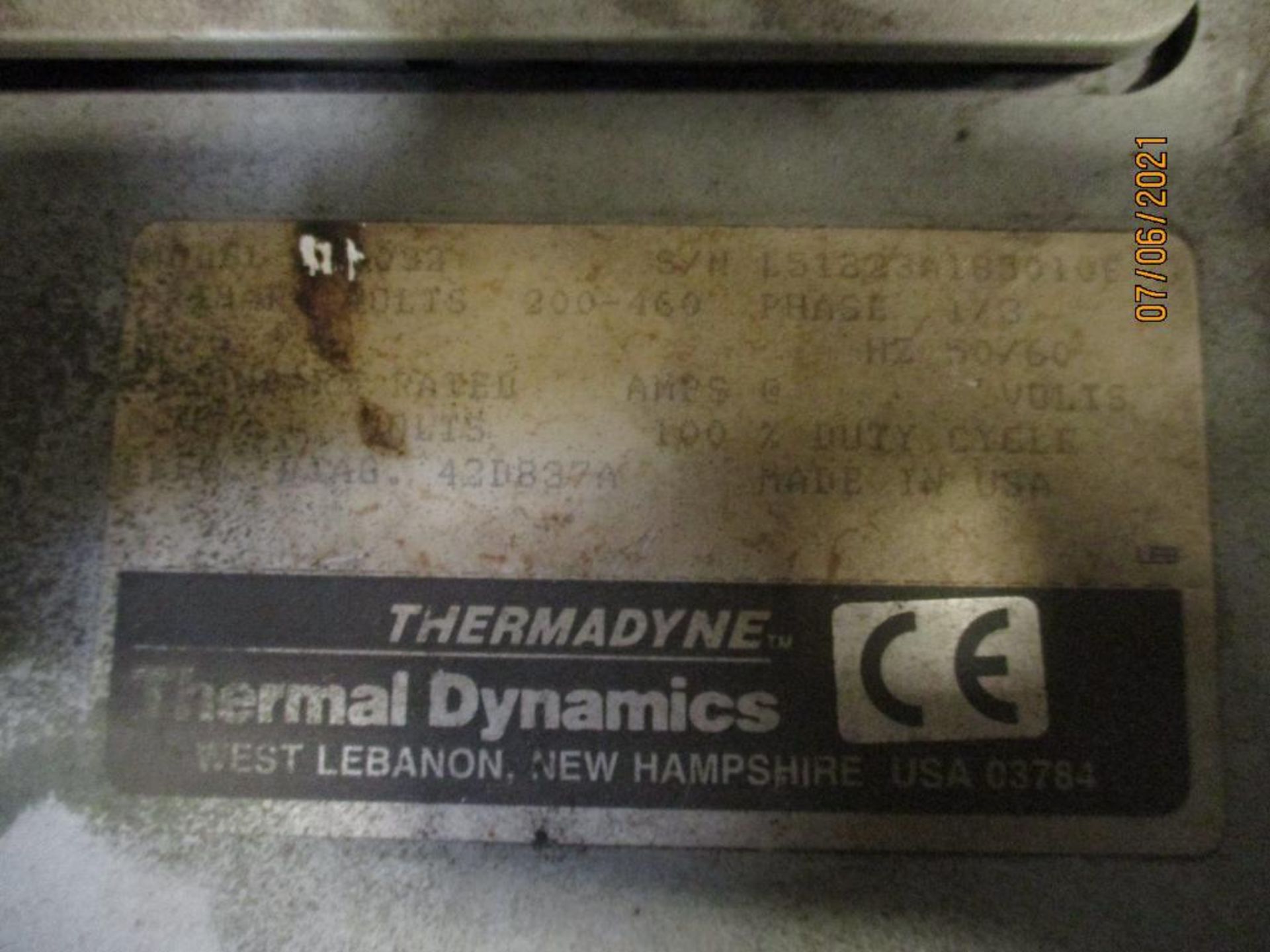 Thermal Dynamics LM6032 Plasma Cutter - Image 5 of 5