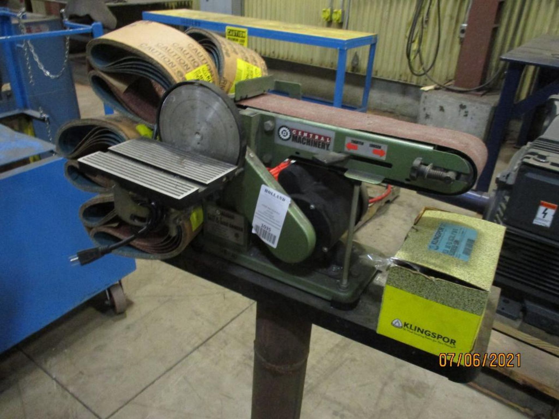 Central Machinery Sander