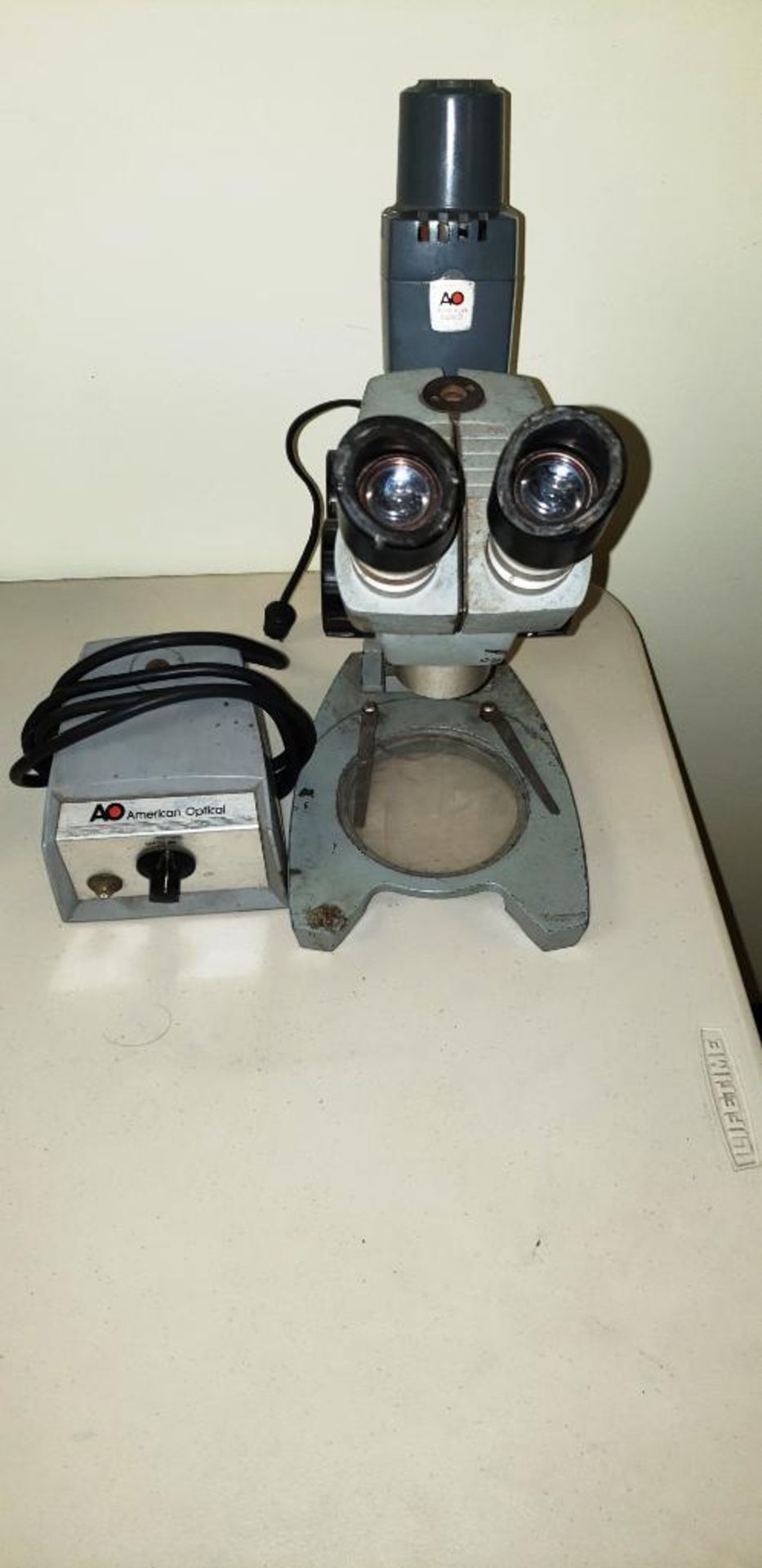 (1)American Optical Microscope W/Transformer & (1) Fukuhara - Image 2 of 6