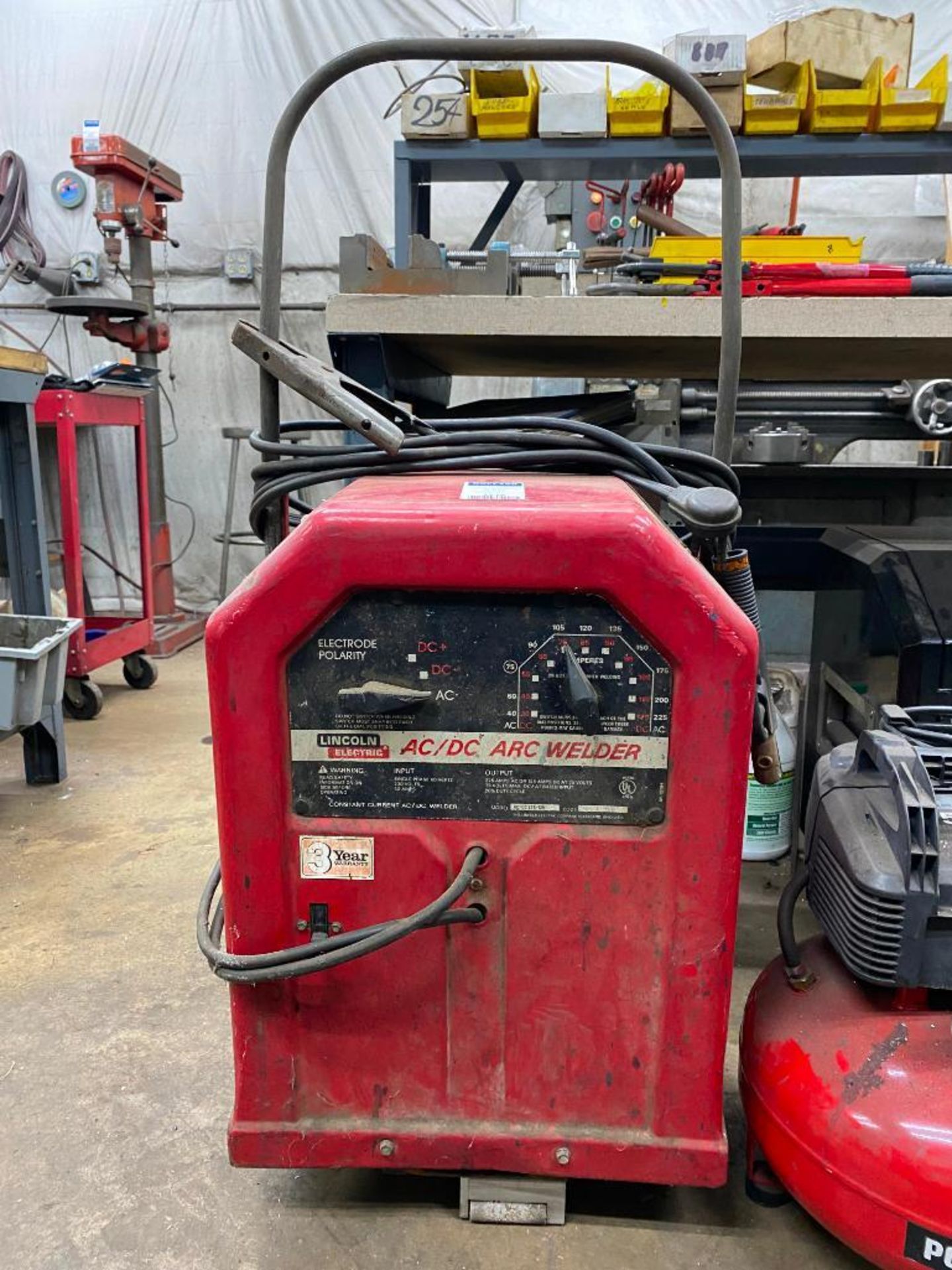 Lincoln Electric, mdl. AC/DC 225/125 Arc Welder - Image 3 of 4