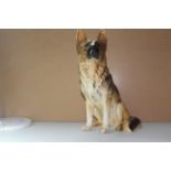 Large Beswick German Shepherd Dog