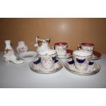 A Lot Of Various Porcelain Including Coalport, Spode, Royal Albert, Royal Crown Derby