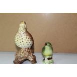 Two Beswick Birds Model 2105/2308