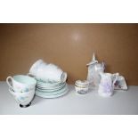 Quantity Of Porcelain , Royal Crown Derby, Lladro ( A/F ) Queen Anne Part Tea Set etc