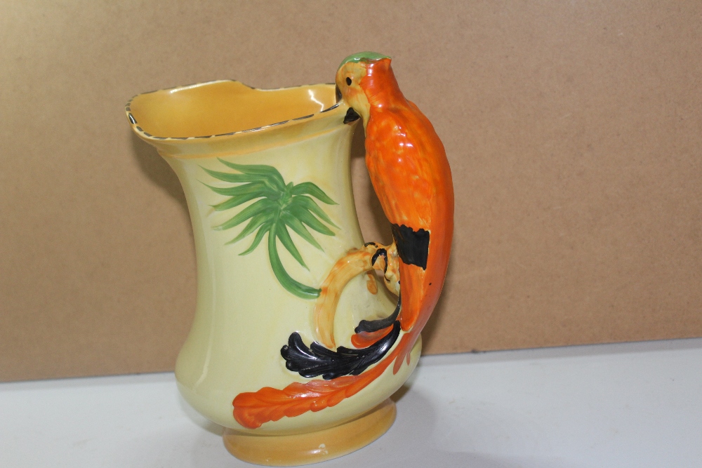 A Burleigh Ware Hand Painted ''Parrot'' Jug Vase - Image 2 of 3