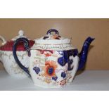 Collection of Teapots to included Old Chelsea, Ansley