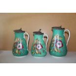 Three H.H&M Water Jug One A/F