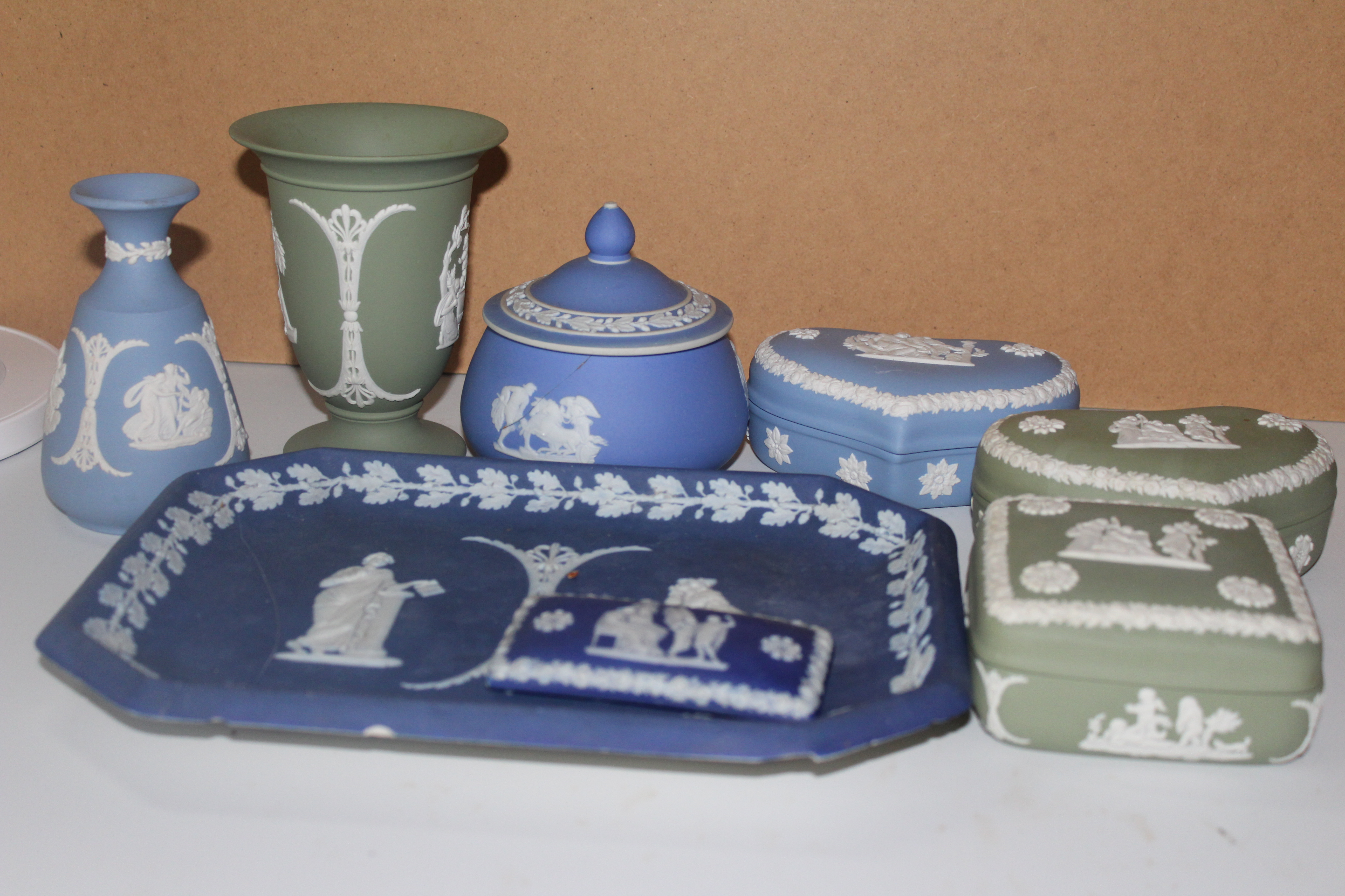 Wedgwood Jasperware some  A/F