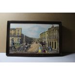 Beswick Porcelain Wall Hanging Plaque, Regent Street 1852