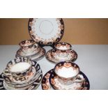 A Quantity Of Imari Cups And Cups And Saucers Comprised Of Royal Crown Derby, Royal albert