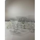 Quantity Of Crystal Glasses