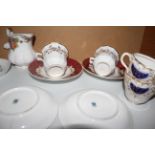 A Lot Of Various Porcelain Including Coalport, Spode, Royal Albert, Royal Crown Derby