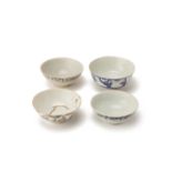 FOUR PORCELAIN TEABOWLS