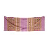 A VINTAGE LAOTIAN HAND WOVEN TEXTILE (1)