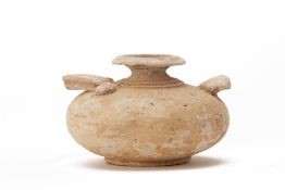 AN ANTIQUE CAMBODIAN POTTERY JAR