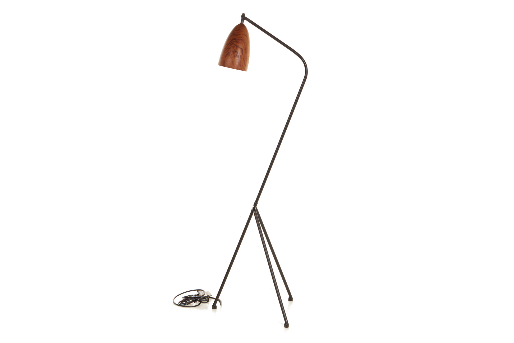 A GRETA MAGNUSSON STYLE 'GRASSHOPPER' FLOOR LAMP