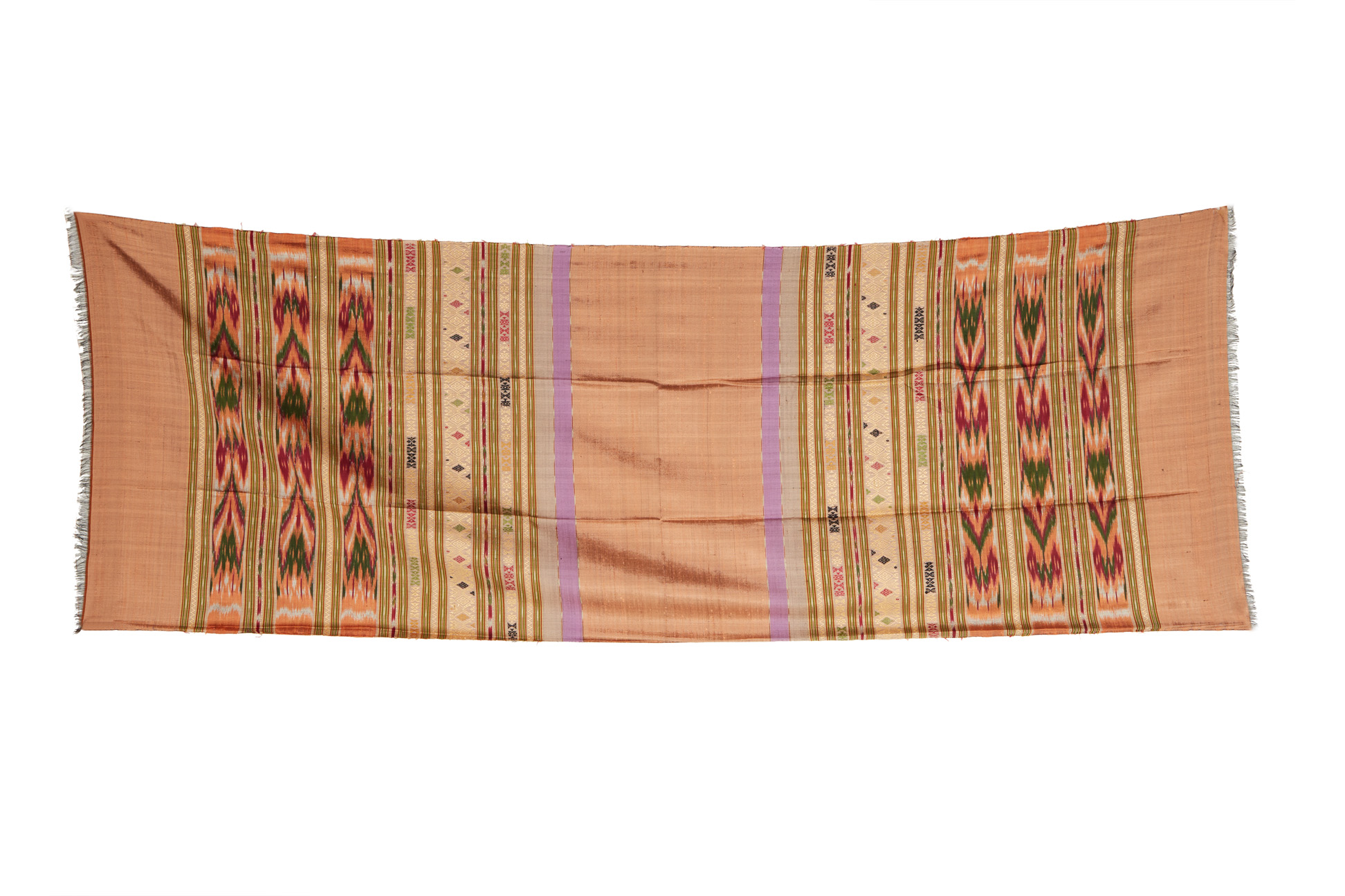 A LAOTIAN HAND-WOVEN TEXTILE (2)