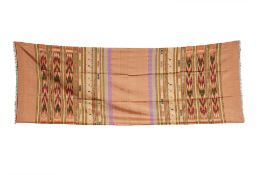 A LAOTIAN HAND-WOVEN TEXTILE (2)