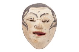 AN INDONESIAN TOPENG DANCE MASK