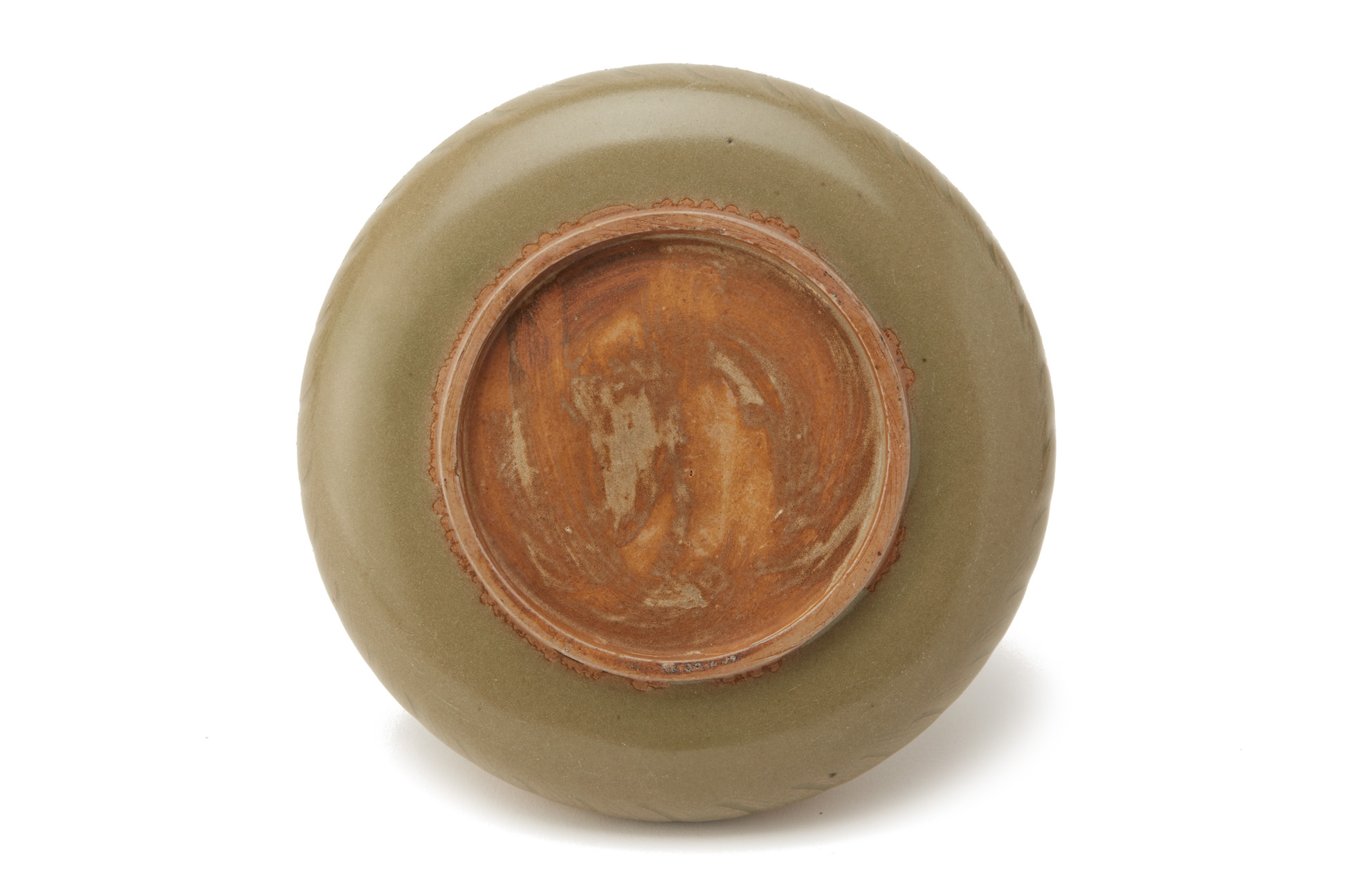 A CELADON CIRCULAR LIDDED BOX - Image 3 of 3