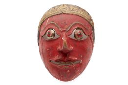 AN INDONESIAN TOPENG DANCE MASK