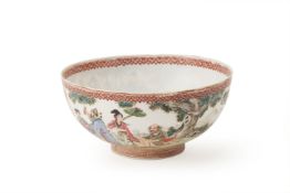 A FAMILLE ROSE EGGSHELL PORCELAIN BOWL