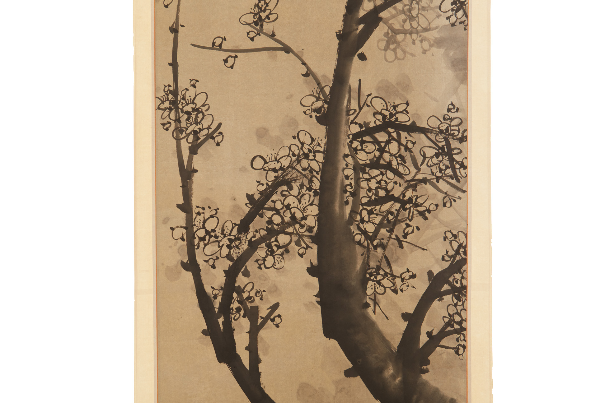 FOUR CHINESE HANGING SCROLL OF FLOWERS ON ROCKS - Image 12 of 12