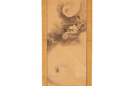 A JAPANESE HANGING SCROLL (KAKEJIKU) - DRAGON (1)