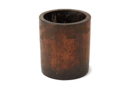 A BAMBOO BRUSHPOT