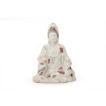 A CHINESE PORCELAIN FIGURE OF GUANYIN