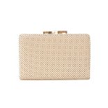 A GLOMESH WHITE MESH PURSE