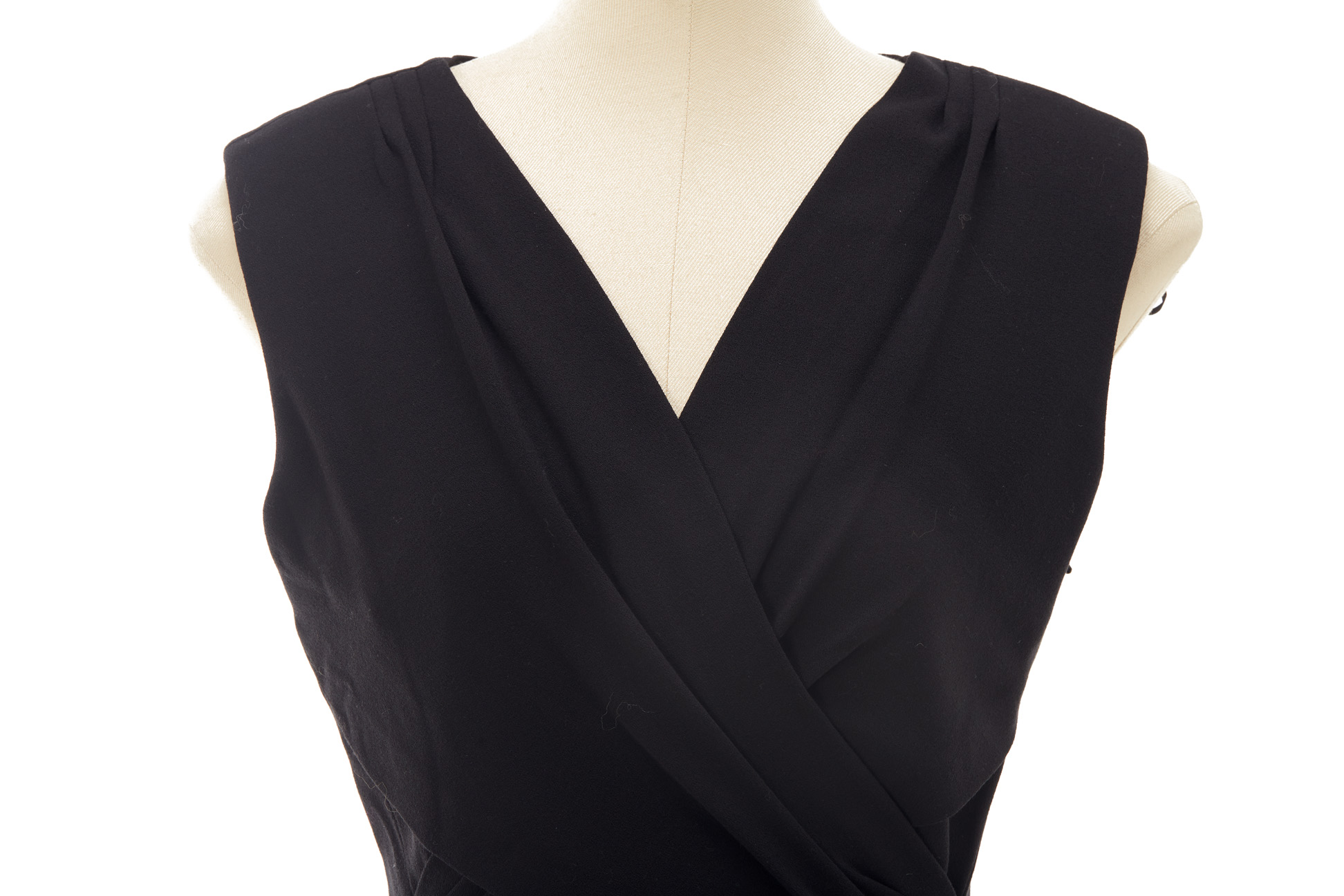 AN L.K. BENNETT DR NERINE BLACK DRESS - Image 2 of 3