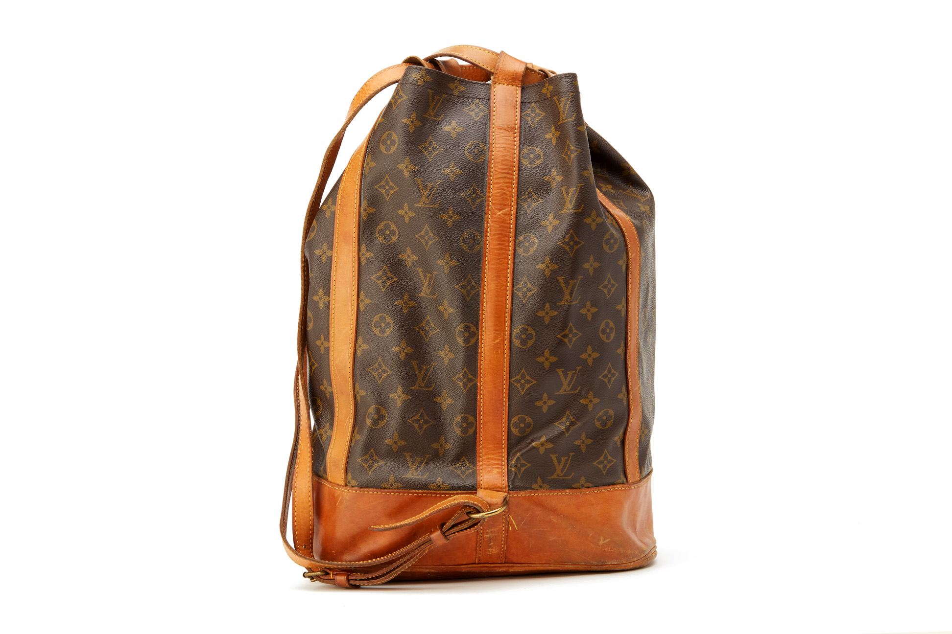 A LOUIS VUITTON LARGE VINTAGE MONOGRAM BUCKET BAG - Image 3 of 4