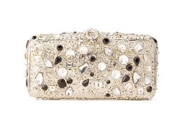 A SAFIRA COCKTAIL CLUTCH