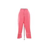 A PAIR OF EMILIO PUCCI PINK TROUSERS