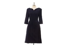 AN L.K. BENNETT DR LIMA SLOANE BLUE DRESS