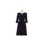 AN L.K. BENNETT DR LIMA SLOANE BLUE DRESS