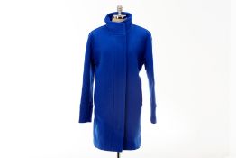 A J CREW ROYAL BLUE WOOL COAT