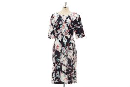 AN L.K. BENNETT DR CRYSTAL FLORAL DRESS