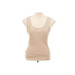 AN AKRIS PUNTO BEIGE TANK TOP