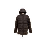 A PRADA BLACK PUFFER COAT