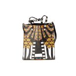 A GIVENCHY MULTICOLOURED PATTERENED TOTE BAG
